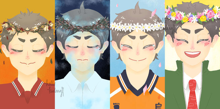 growing through the seasons